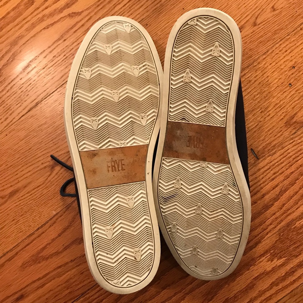 Frye Canvas Sneakers, Navy - Picture 5 of 5